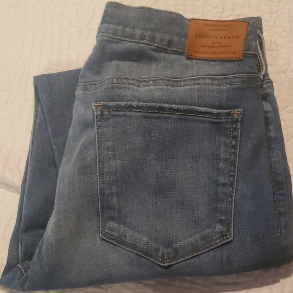 Lucky brand straight leg jeans